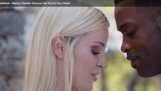 superb blonde milf anal with big black cock