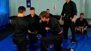 Martial Artists Fuck In Threesome - Chris Russell, Eddie Anderson & Janos Volt