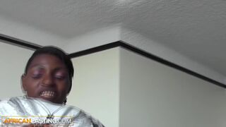 Nasty Amateur Zulu Girl Jizzed in Fake Job Interview