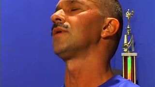 Muscle Bear Coach Fucks Athlete - Brandon James & Marc West