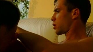 Foursome Suck & Fuck On Sofa - Tibor Dobo & Chris Johnson