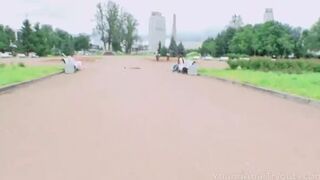 Roommates open each other's pussies to lick them