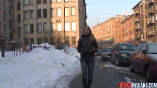 Blonde Czech Tourist Picked Up For Hardcore Anal Fucking