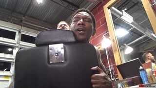 Bareback At The Barbershop - Rocco Steele & Romance