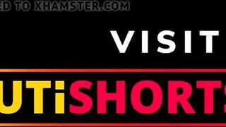 Hot mom in jeans shorts enjoys rough anal fuck