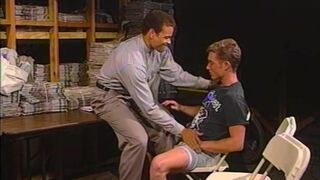 Interracial Backroom Ass Fucking - Chris Dano & Jeff Austin