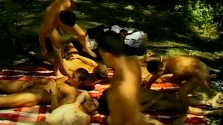 Three Bottoms Stuffed With Hard Cock - Sandor Barsonyos & Marc Iborkancso