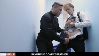 Adrian: On the Rectory Stairs