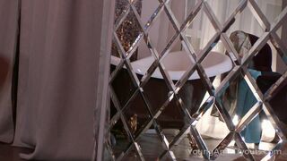 Chick teases stud with her sexy lingerie set