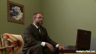 Curious Daddy Gets Fucked - Dirk Caber & Conner Habib