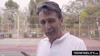 TEENFIDELITY Little Goth Charlotte Sartre Assfucked