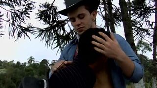 Arcanjo & Gabrielle Fuck Raw Outdoors - Arcanjo & Gabrielle Arth