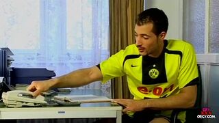 Soccer Jocks Hardcore Orgy! - Austin Rogers & Lazzaro Ramirez Orgy