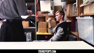 Identity theft turns into anal sex and blowjob