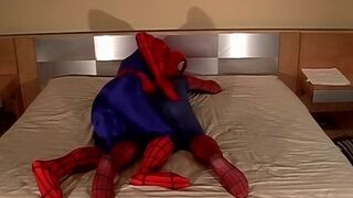 Shadow Junior & Rayboy Fuck In Spiderman Costumes - Shadow Junior & Rayboy