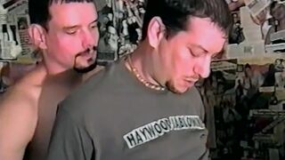 Hairy Bottom Takes Big Cocks - Joel K, Raymond L & Dalton C