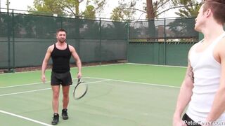 Tennis Match  Sore Loser