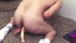 Nick Strokes With Sex Toys