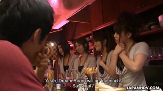 Girls from the night club are very naughty