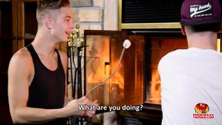 Fireside Fucking In The Cabin! - Zac Hunter And Camille Kenzo