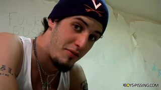 3 straight boys-PISS GAMES! - Bill Da Kidd, Axel and T-Bag