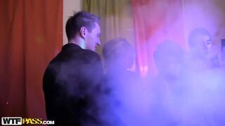 College orgy with sexy girls