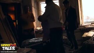 Teen tries amateur double penetration