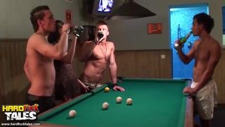 Cute brunette gets fucked hard