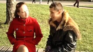 Morning nude couple sex and fun