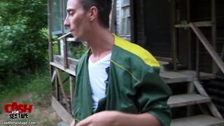 Young amateur girlfriend gets anal pound