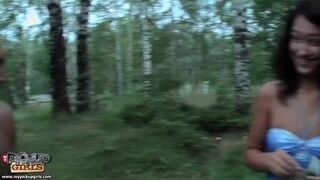 Risk sex video on the way to station