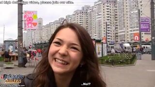 Anal fuck with cute Russian teen girl