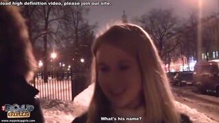 Pick up girl cheats on her BF