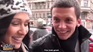 Gorgeous brunette screwed