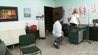 doctor deen inspects devon's asshole