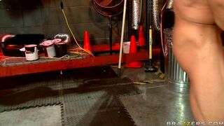 hot blonde babe loves anal