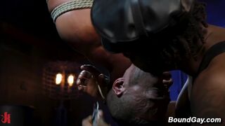 Ace Rockwood Takes Control Of Submissive Dillon Diaz In This Intense Bondage Scene