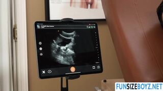 While having an ultrasound my doctor penetrates me