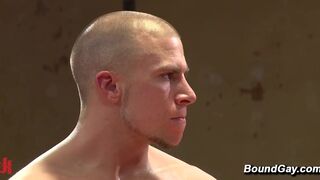 Eli Hunter vs Tatum The Beast Naked Kombat Muscle Wrestling Fight Hardcore Gay Sex