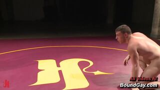 Naked Kombat Doug Acre Battles Scott Harbor In Intense Gay Wrestling And Hard Anal