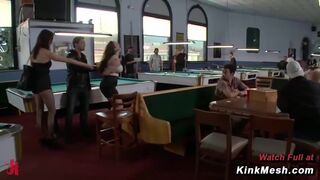 Bella Rossi Pool Hall Public Fuck