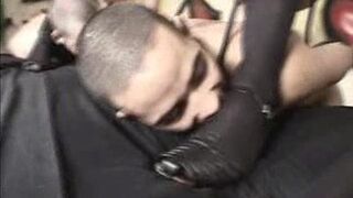 Busty Tranny Grinds on Top