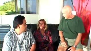 Wife Ginger Outdoor Stripping