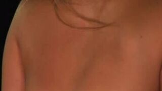 Pretty Latina Melissa Slurping a Cock