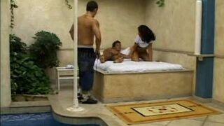 Sexy Cardina Latina Threesome Fucking