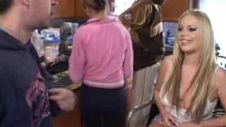 Busty Blonde Alicia Interracial Banging