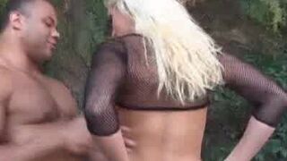 Nicki Showing Off Her White Ass