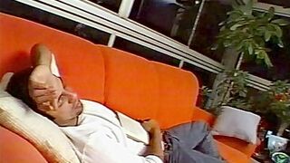 Cute Gay Couch Fucking