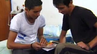 Teen Latinos Making Out