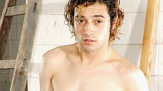 Young Latino Stroking His Dick